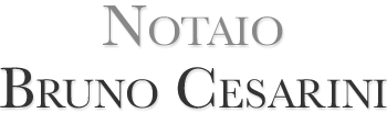 Notaio Bruno Cesarini